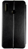 Чехол книжка Huawei P Smart Plus черный \ Чехол книга P Smart Plus черный (магнитная есть отдел для карты)