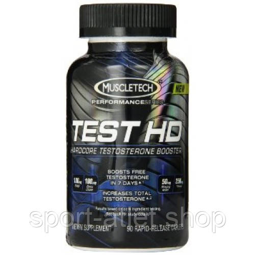 Стимулятор тестостерону Muscletech Test HD, 90 каплет