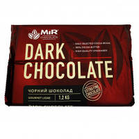 Чорний шоколад MIR Chocolate 58% (1,2 кг) плитка