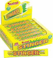 Swizzels Stinger Chew Bar 18g - Большая Жевательная конфета Стингер тутти фрутти с освежающим центром