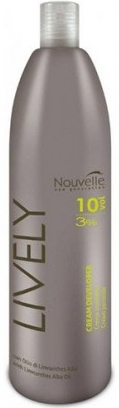 Окислювальна емульсія 3% NOUVELLE Lively Cream Peroxide 1000 мл