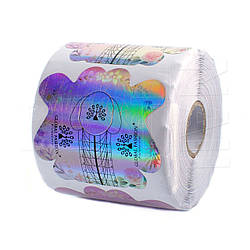 Форми для нігтів Global Fashion 300 штук (голограма)