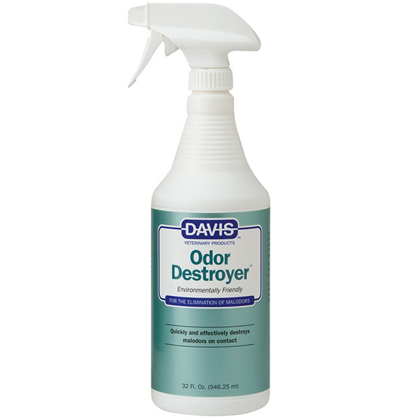Davis Odor Destroyer спрей для видалення запахів від котів, 946 мл