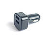 USB зарядка в прикуриватель с вольтметром HZ HC1/9001 CAR CHARGER 2.4A USBx2, фото 7