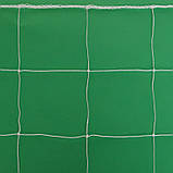 Сітка для футбольних великих воріт вузлова 2 шт Zelart 7,3 x 2,4 x 1,5 м Поліестер (C-5370), фото 4