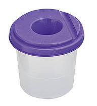 Стакан-непроливайка пластиковий одинарний ZiBi фіолетовий