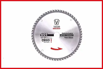 Пиляльний диск для дерева та ламінату VATZO 210x30x60z