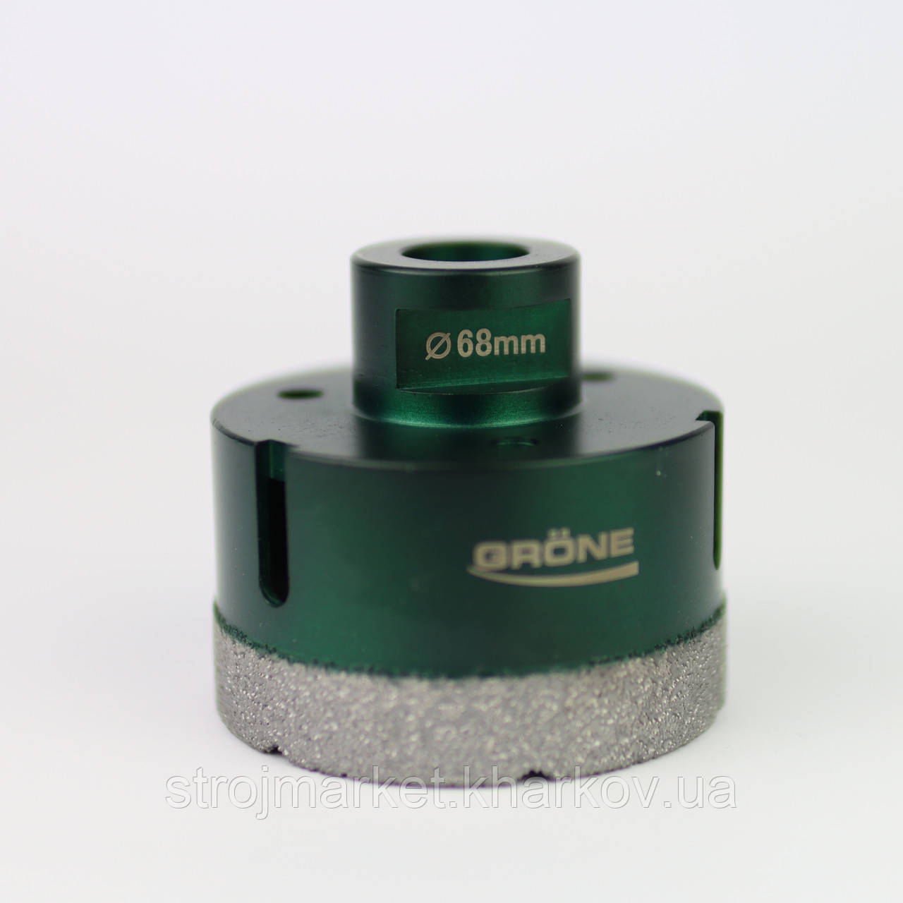 Алмазна коронка вакуумного спікання 68 мм Grone (М14) УШМ