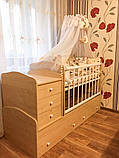 Дитяче ліжко-трансформер "Дрім" (Клен), фото 6