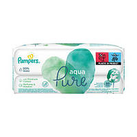 Детские влажные салфетки Pampers Aqua Pure, 96 шт (2*48шт)
