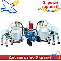 Доильный аппарат для коров (масляный) АИД "Буренка-2 нержавейка"