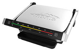 Електрогриль Monte MT-3307 притискний гриль-прес для дому гриль для стейків бутербродів і овочів