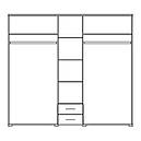 Шафа (шкаф) 5Д з ДСП в спальню Круїз Світ Меблів, фото 2