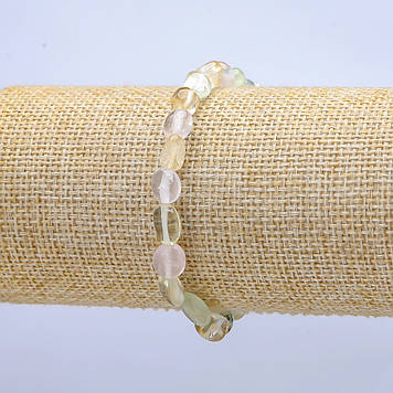 Браслет на резинці Асорті галтовка d-10х6мм+- L-18см+-