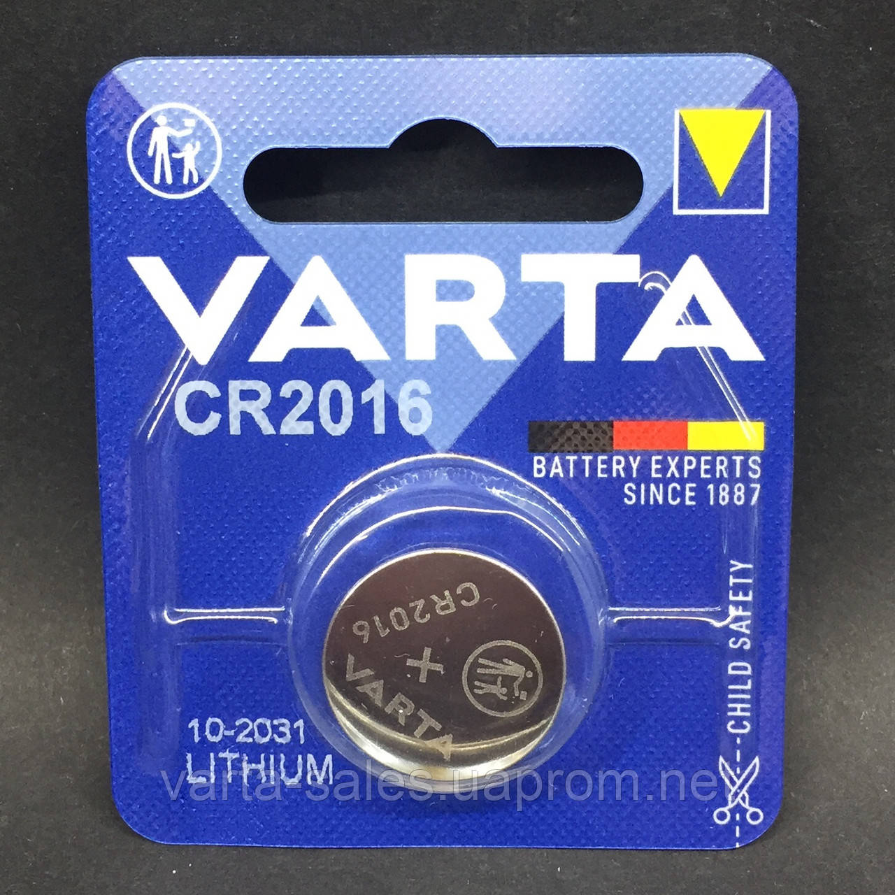 Батарейка Varta CR2016 (lithium-літієва) 3V - фото 5 - id-p1720002