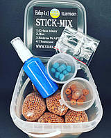 BIG-STICK Методний НАБІР 4В1 (Амур, Кріль,Тигровий горіх, Хаалібут, полуниця,горох, кукурудза,туті-фруті) Полуниця