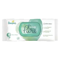 Детские влажные салфетки Pampers Aqua Pure, 48 шт. памперс аква пьюр