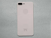 Задняя крышка для iPhone 8 Plus Silver "со стеклом камеры" на замену