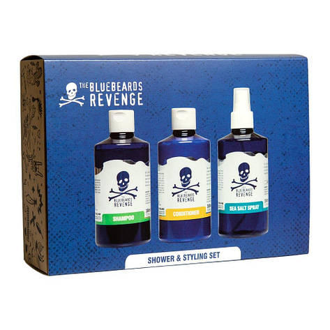 Набір для волосся The Bluebeards Revenge Beard Shower & Styling Set (Bluebeards65), фото 2
