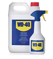 WD-40 (ВД-40)Original Проникающая смазка 5л +0,5л Распылитель (Пневмо тригер)