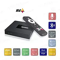 Смарт ТВ приставка Mecool KM7 4/64 Гб Android TV 11 Smart Box