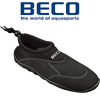 Аквашузи коралки взуття для коралів та пляжу тапочки для коралів аквавзуття BECO 9217 0, чорні