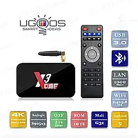 Смарт ТВ приставка Ugoos X3 Cube 2/16 Гб Smart TV Box Android