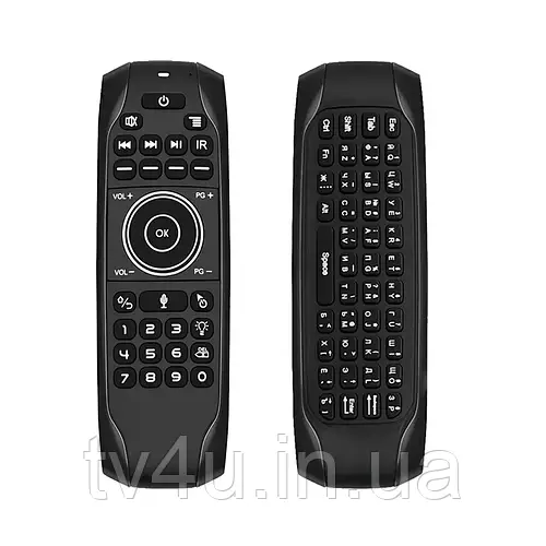 TV4U G7v PRO Аеромиша з підсвічуванням, мініклавіатурою і голосовим ...