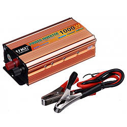 Автомобільний інвертор AC/DC SSK 1000W 24V / Перетворювач напруги / Автоінвертор