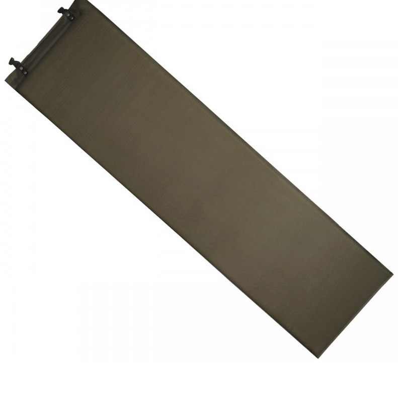 Каримат великий самонадувний Mil-Tec Oliv 185x50x3 см каремат 14420001, фото 1