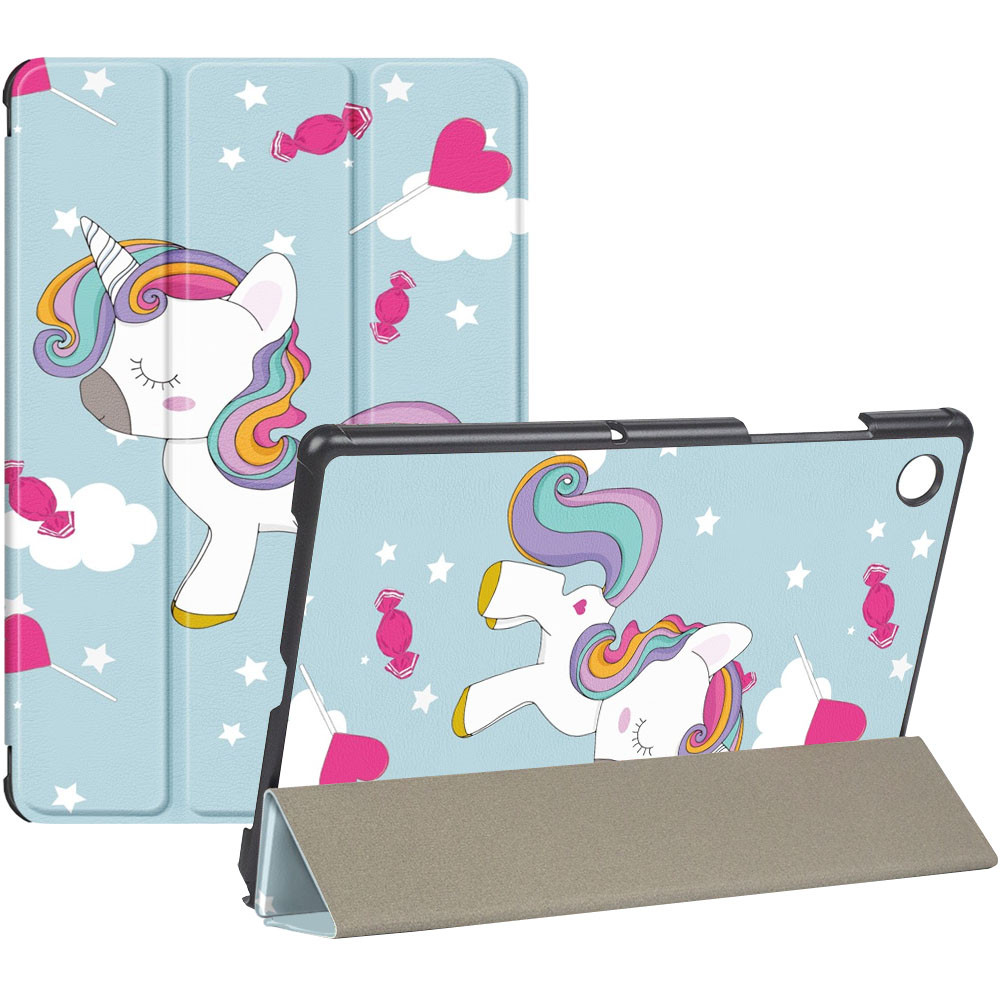 Чохол Slimline Print для Samsung Galaxy Tab A8 10.5 SM-X200, SM-X205 Unicorn, фото 1