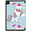 Чохол Slimline Print для Samsung Galaxy Tab A8 10.5 SM-X200, SM-X205 Unicorn, фото 3
