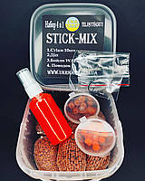 BIG-STICK Методний НАБІР 4В1 (Амур,Криль,Тигровий горіх,Халібут, полуниця,горох,кукурудза,туті-фруті) Тигровий Горіх