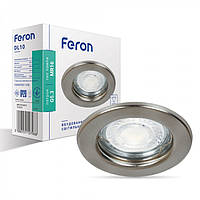 Врізний світильник Feron DL10 (титан)