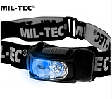 Налобний ліхтар Mil-Tec 4 кольори Luxeon 15170102, фото 7
