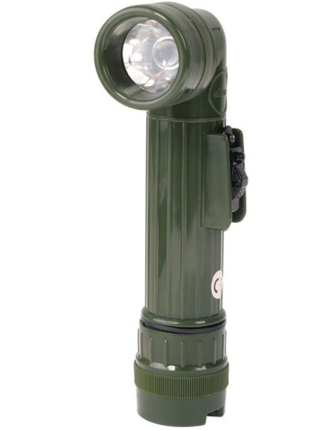Ліхтар Mil-Tec Angled Medium 17 см Оливковий 15141001