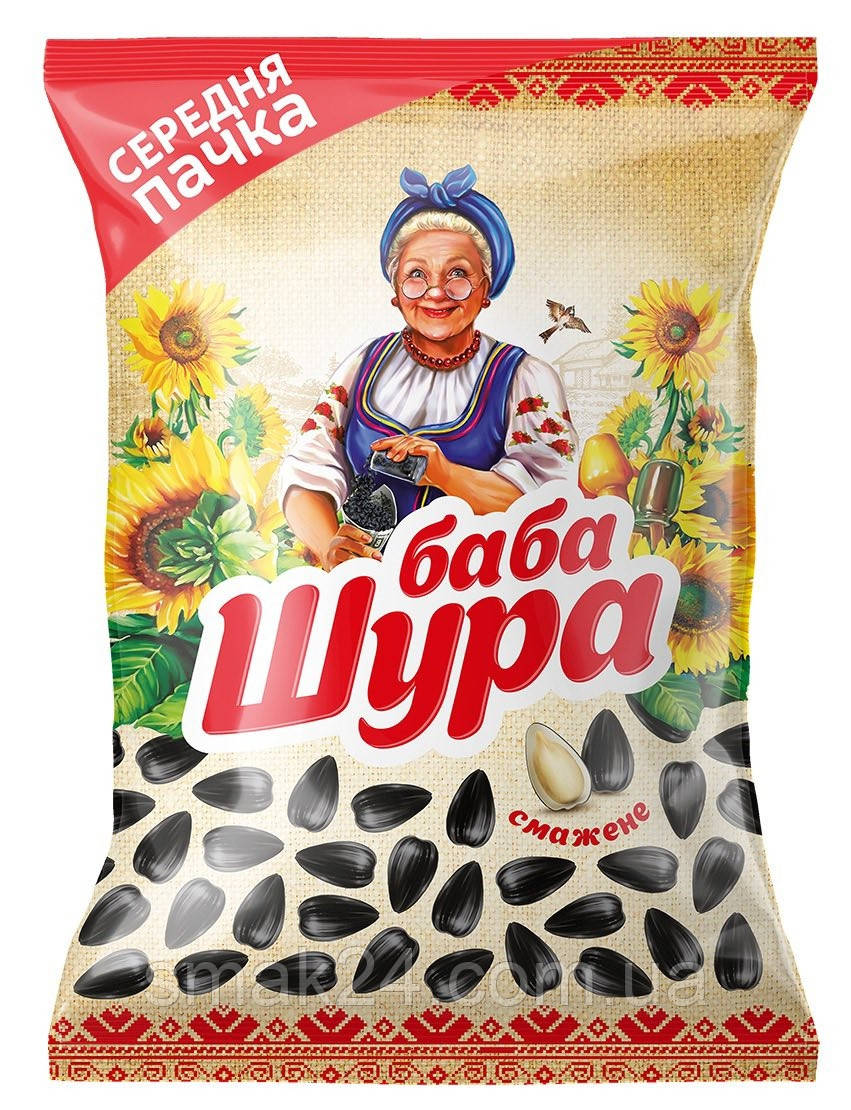 Семески соняшника смажені "Баба Шура" 110г