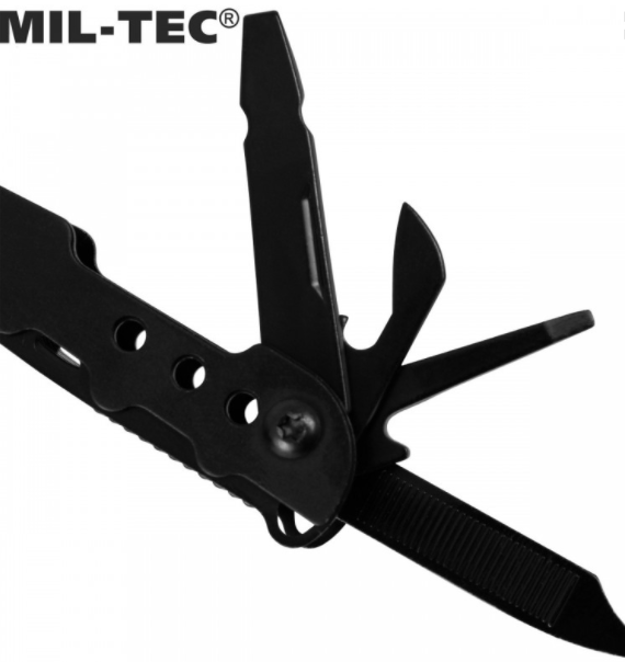 Мультитул Mil-Tec Cobra Small Black 9в1 15406100 - фото 4 - id-p1610447288