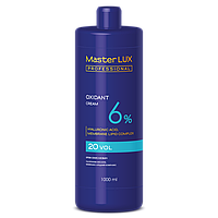 Крем-окислитель Master LUX Professional 6% 20 vol 1000 мл (19224Gu)