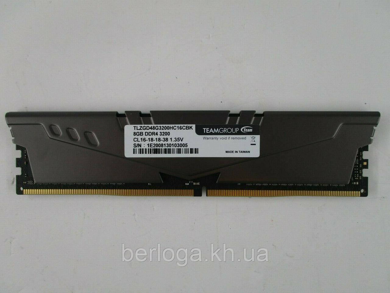 Модуль пам'яті Team T-Force Vulcan 8GB DDR4-3000