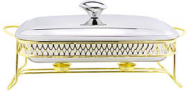 Марміт скляний прямокутний Con Brio CB-213 G, 4 л, для запікання та сервірування