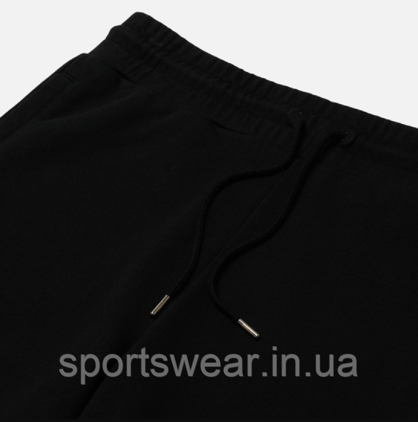 Мужские брюки спортивные черные весна-лето, Штаны мужские однотонные для спорта, дома повседневные Трикотаж - фото 4 - id-p1610473651