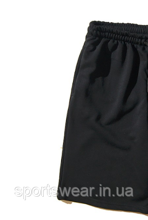 Мужские брюки спортивные черные весна-лето, Штаны мужские однотонные для спорта, дома повседневные Трикотаж - фото 7 - id-p1610473651