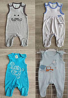 Ползунки штаны для новорожденных ПОЛЬША 0-24 м, грудничков, для детей, слипы для сна