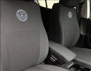 Чохли на сидіння для Volkswagen Jetta 2010- (з підлокітником)