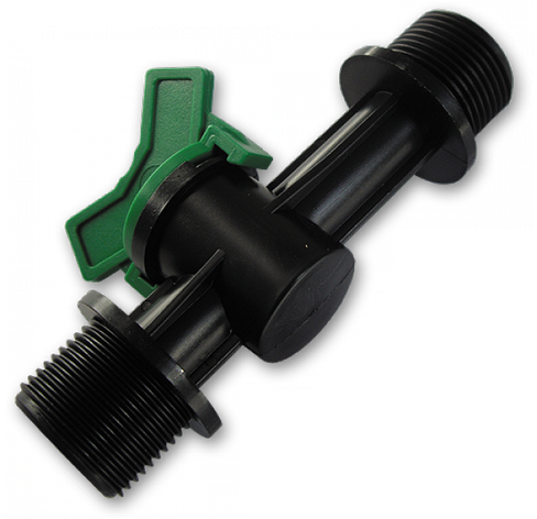 Мінікран лінійний різьба зовнішня 1/2" х
2, DSWZ10-1212L, фото 1
