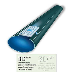 Крапельна стрічка Ø 16 мм / 8 мil (0,2мм) / 30см
/ 1,1 л/год HIRRO DRIP, DSTHD 16081130-1000, фото 3