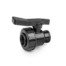 Кран для труб PE РВ 1" / РВ 1", PN10, DSRA10VF1F1