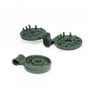 Зажим BUNGEE CORD CLIPS, зелений, BCK4-GR-L, фото 1