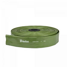 Шланг плаский, AGRO-FLAT PVC W.P.6/B.P.12 Bar, 1 1/2", 50м,
зелений, WAF6B112050, фото 4
